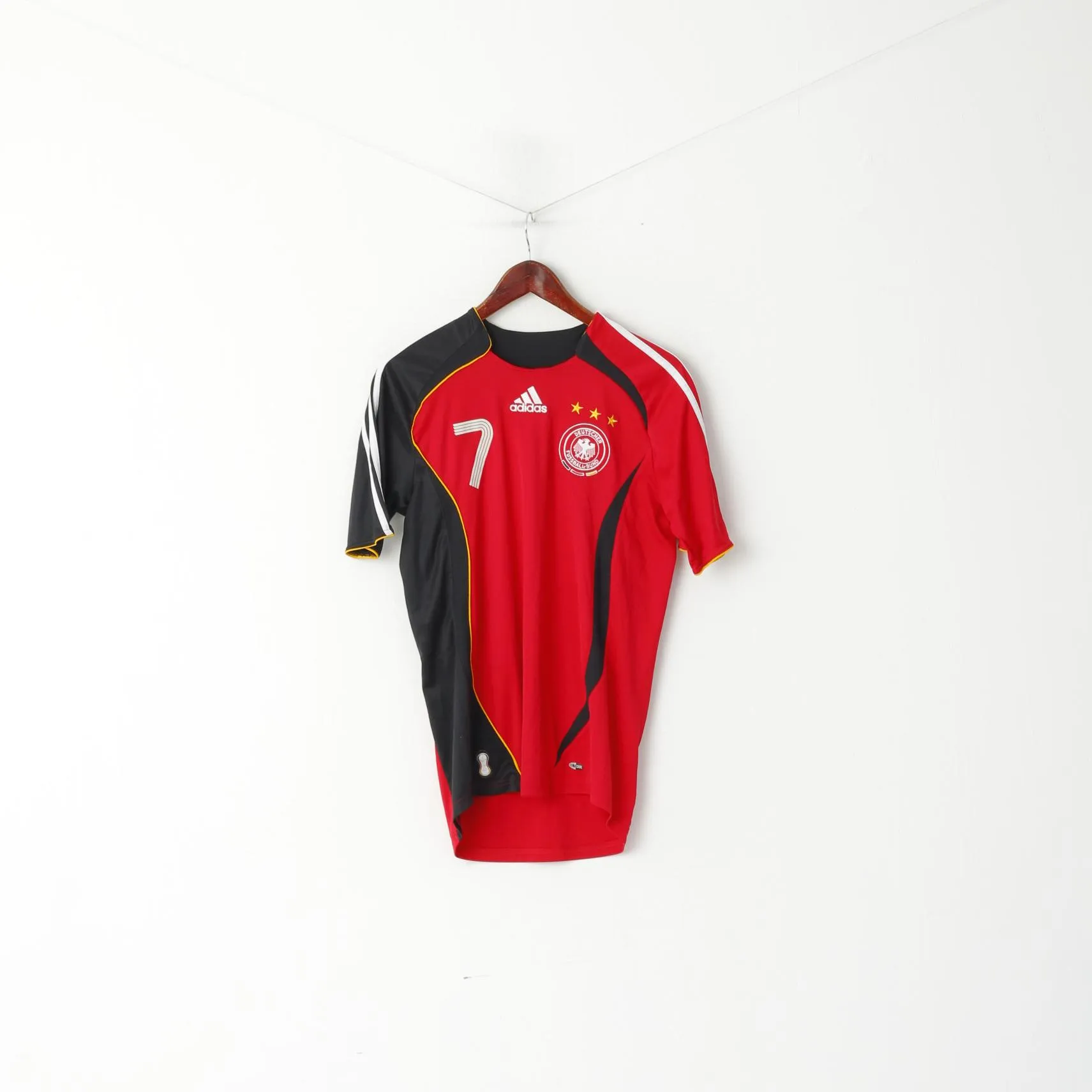 Adidas Men S Shirt Red Deutche Football #7 Schweinsteiger Jersey Vintage Top