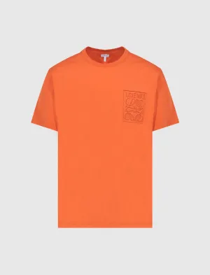 DEBOSSED ANAGRAM TEE