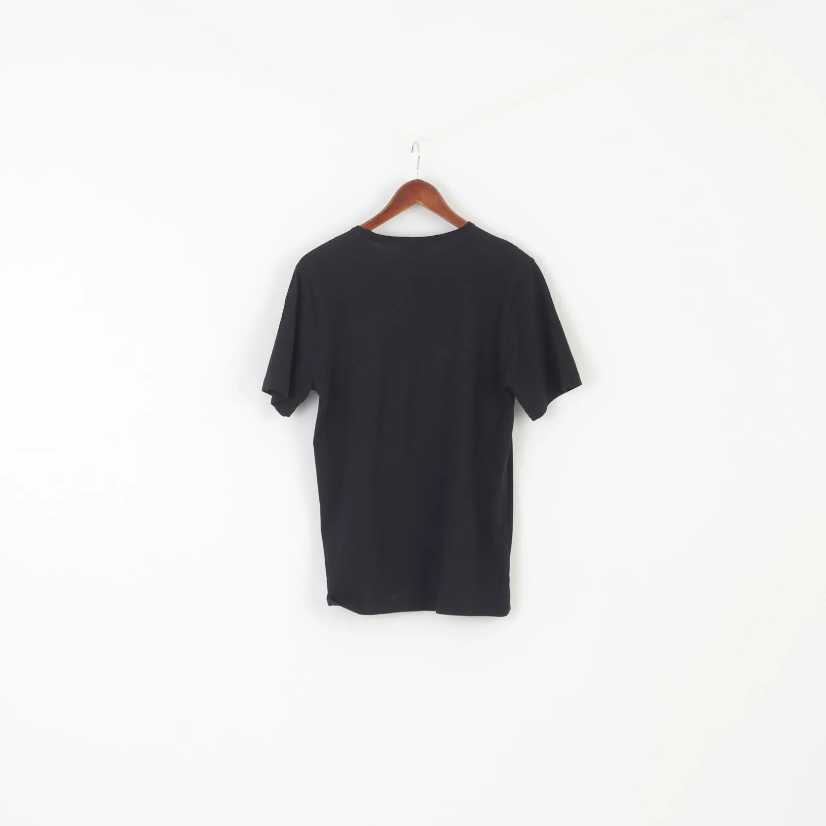 Disney at George Men S Shirt Black Cotton Graphic Party with an Animal Top