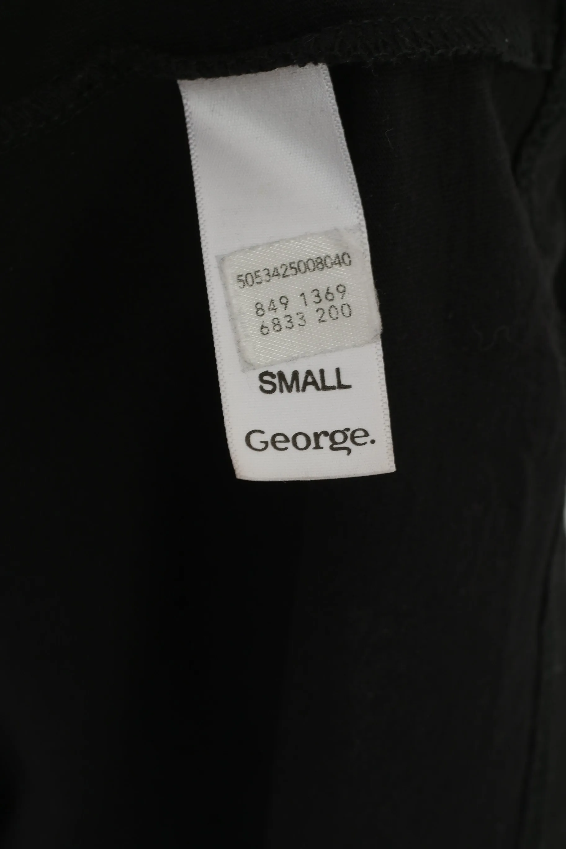 Disney at George Men S Shirt Black Cotton Graphic Party with an Animal Top