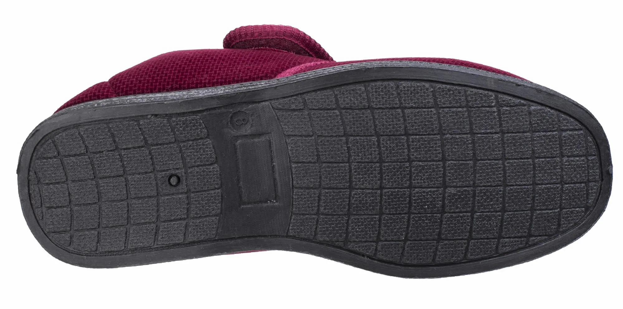 Fleet & Foster Sam Velcro Mens Touch Fastening Slipper