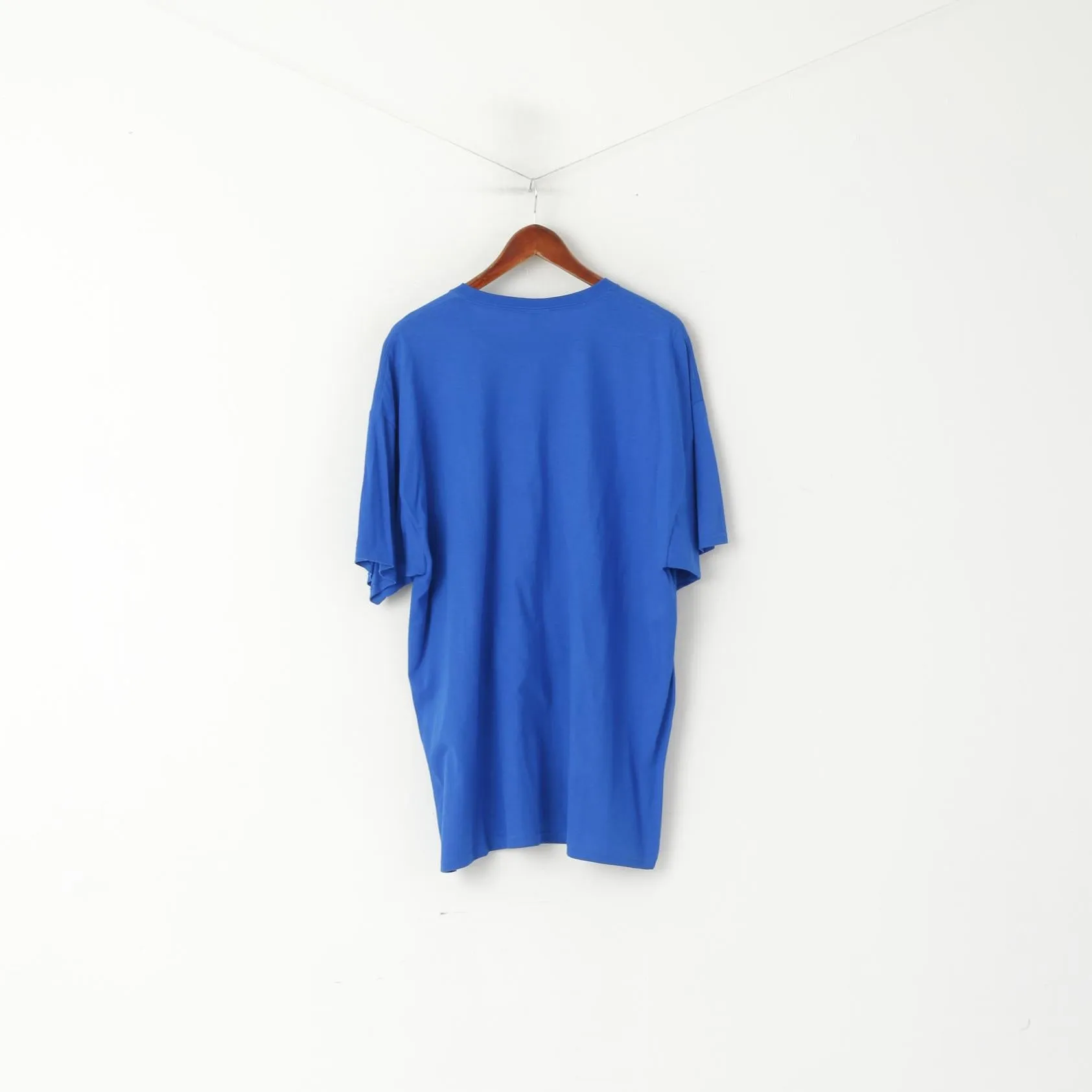 Fruit Of the Loom Men 2XL T- Shirt Blue Cotton Graphic Dope Music Top