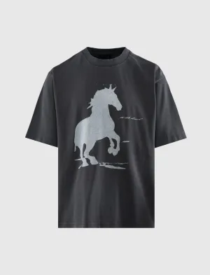 HORSE TO THE BEACH TEE