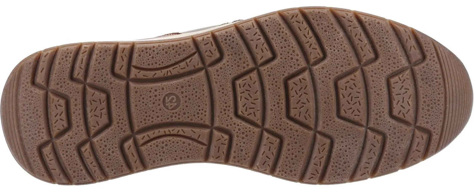 Hush Puppies Cole Mens Leather Slip On Shoe