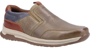 Hush Puppies Cole Mens Leather Slip On Shoe
