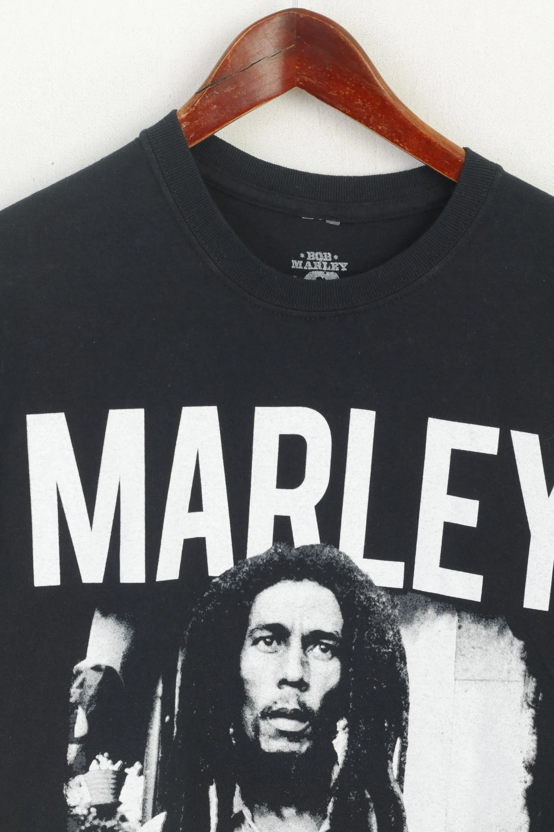 Jamaica Collection Bob Marley Men S Shirt Black Cotton Graphic Reggae Top