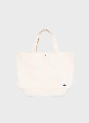 Large Tote in Off White Sunspel