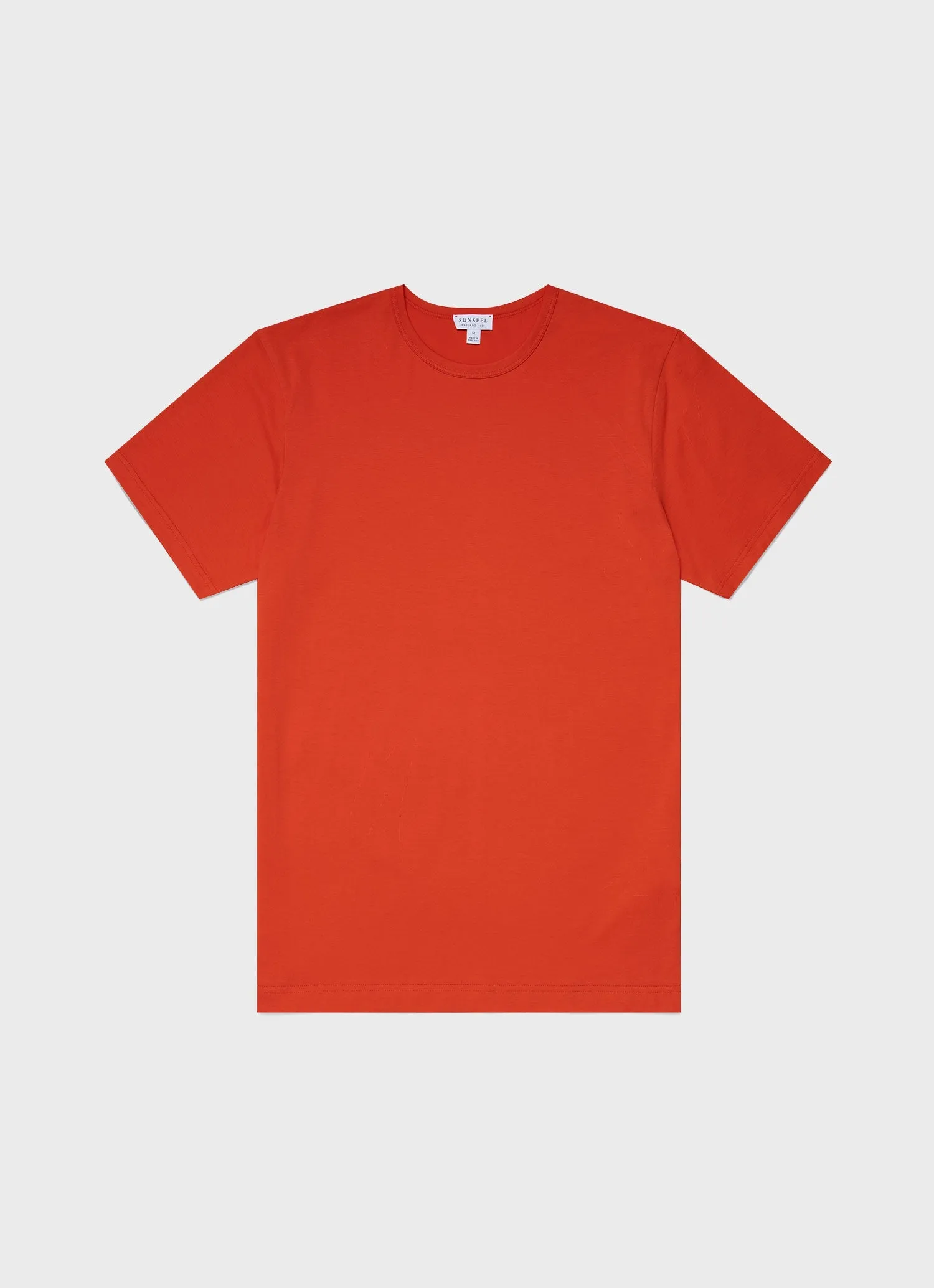 Men's Classic T-shirt in Magma Sunspel