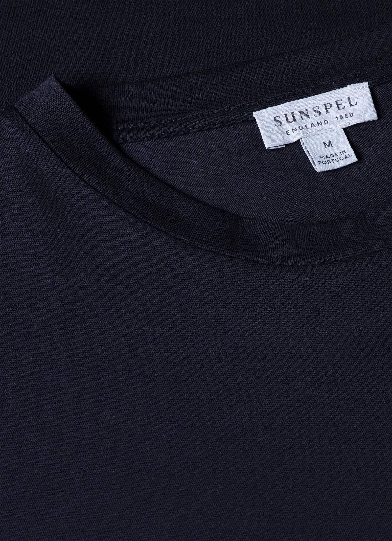 Men's Riviera T-shirt in Navy Sunspel