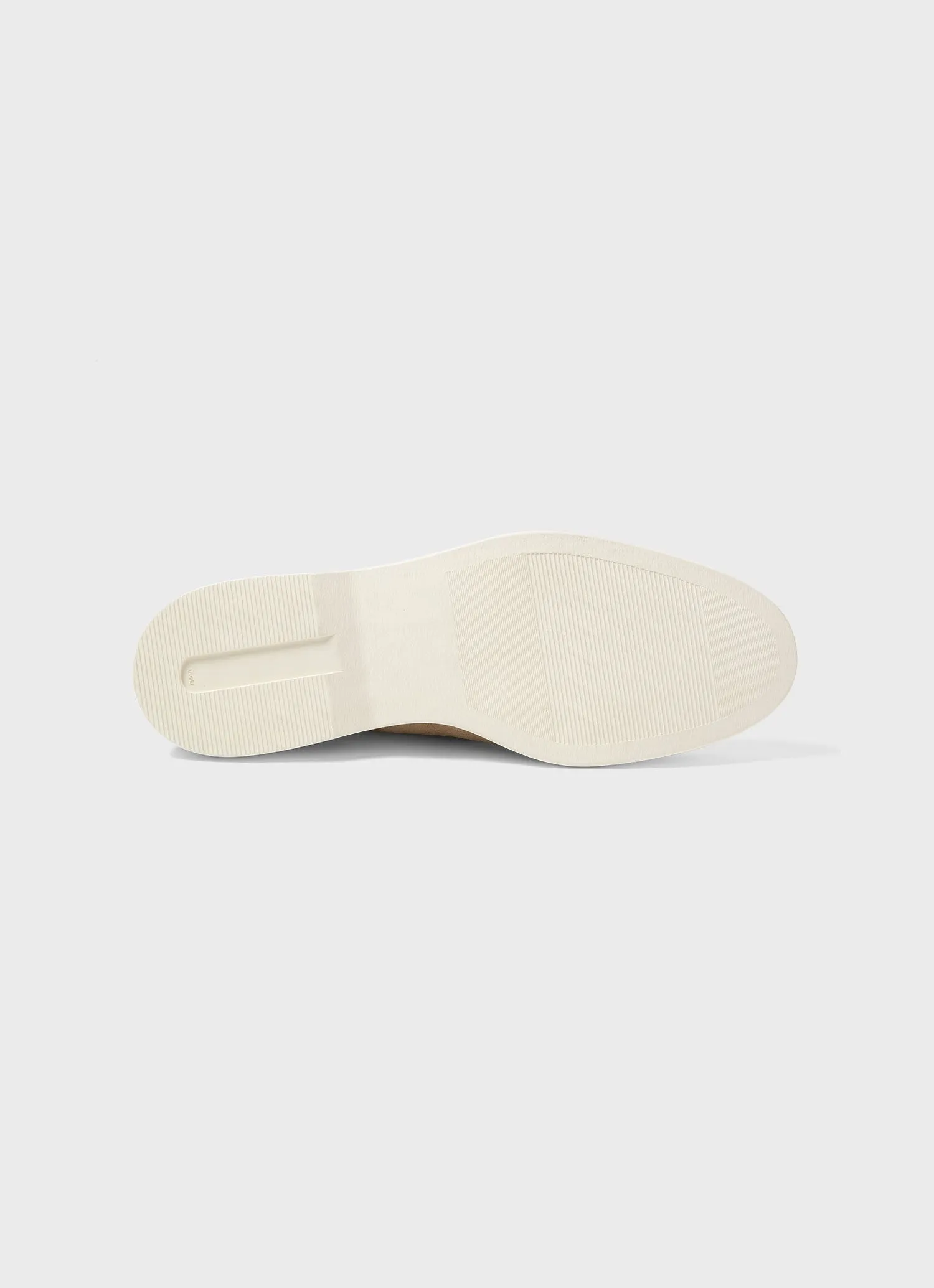Men's Suede Loafer in Sand Sunspel