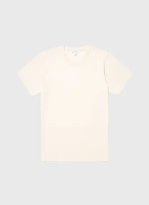 Men's Undyed Riviera T-shirt in Undyed Sunspel