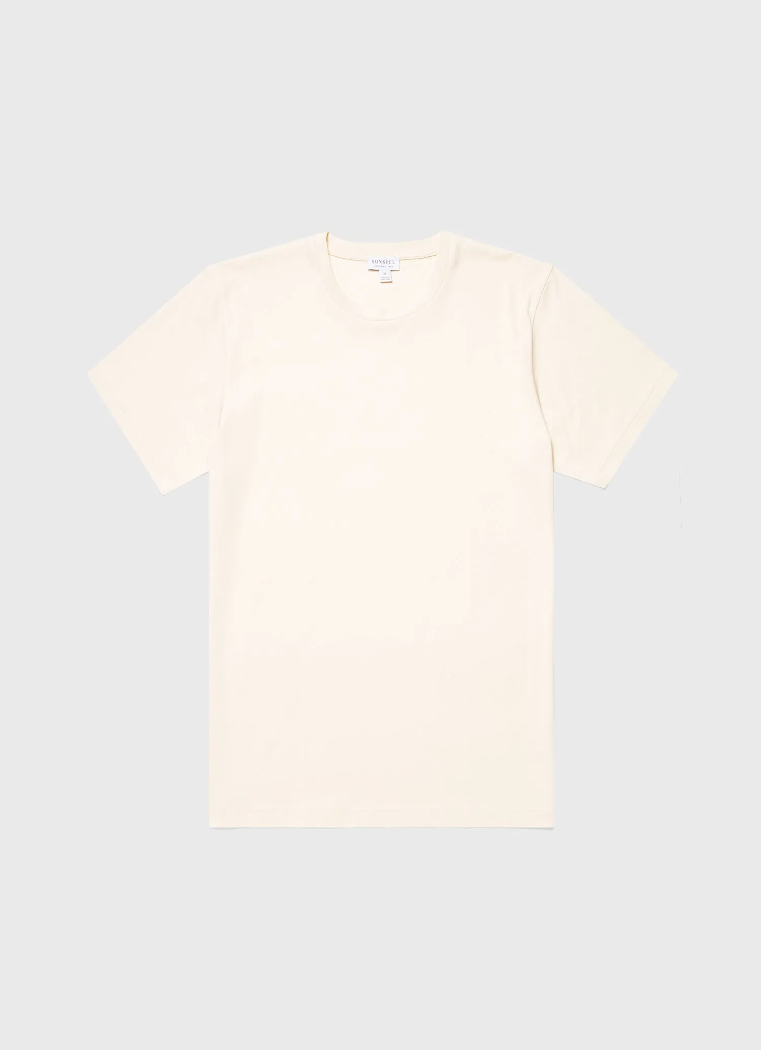 Men's Undyed Riviera T-shirt in Undyed Sunspel