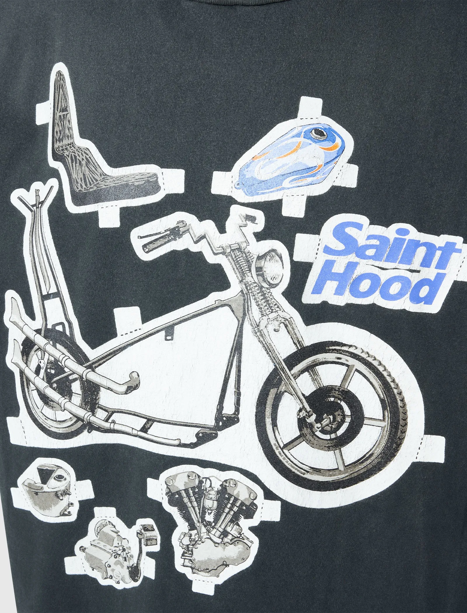 NEIGHBORHOOD BIKE SHORT SLEEVE TEE