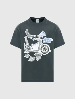 NEIGHBORHOOD BIKE SHORT SLEEVE TEE