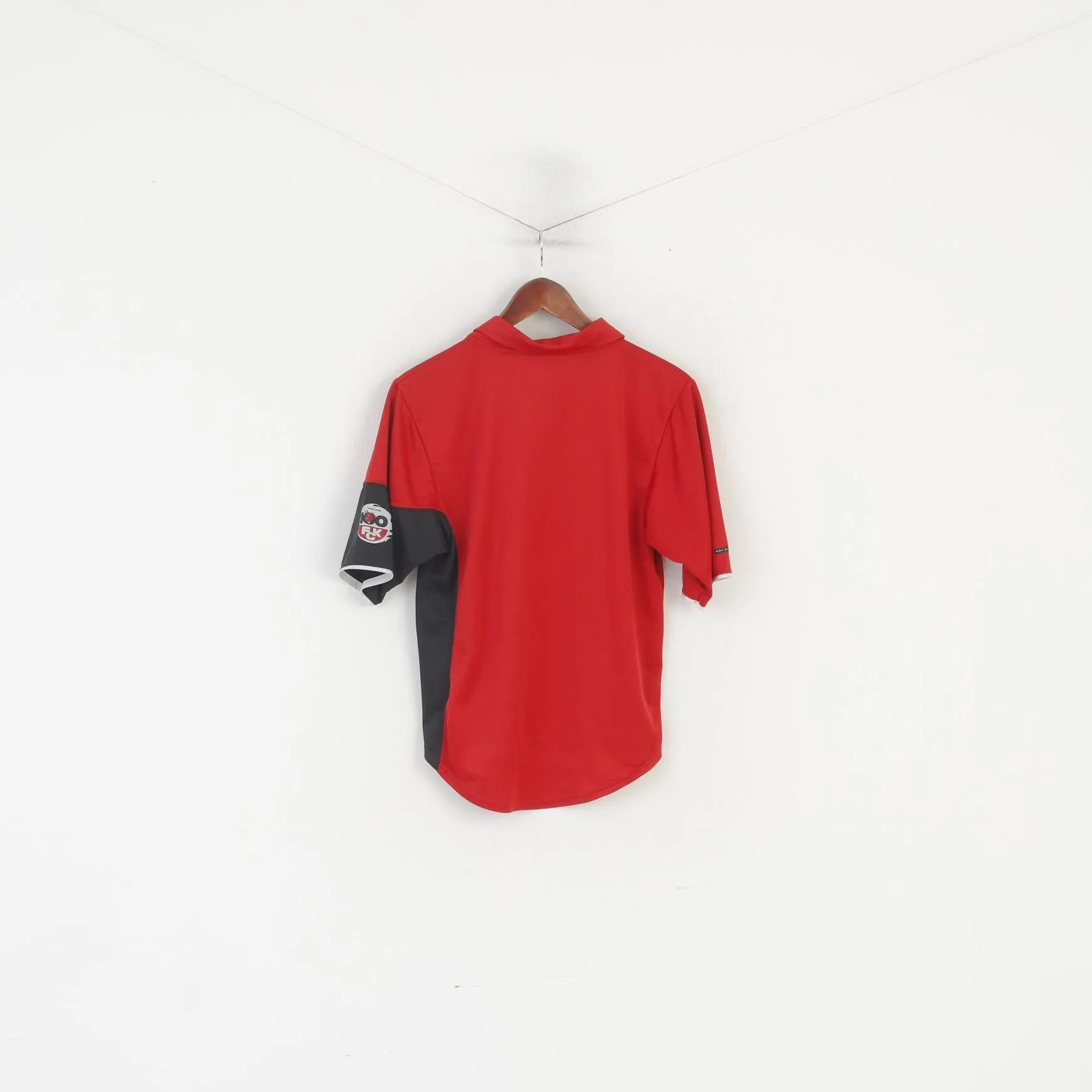 Nike FCK 1 Men XS Polo Shirt Red Vintage Kaiserslautern Football Home Jersey Top