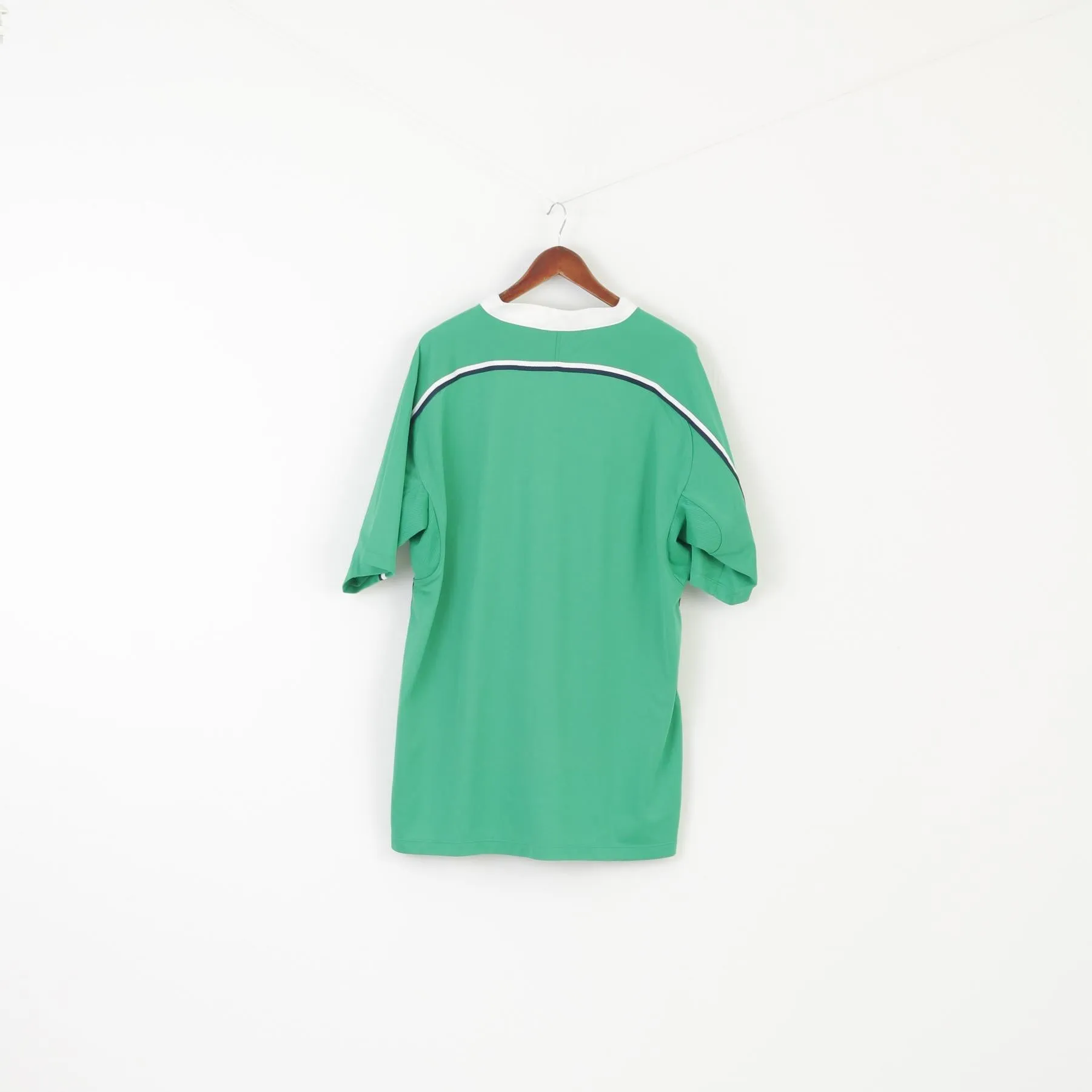 Nike Men XXL Shirt Green Vintage  Dri-Fit Sportswear Football Jersey Top