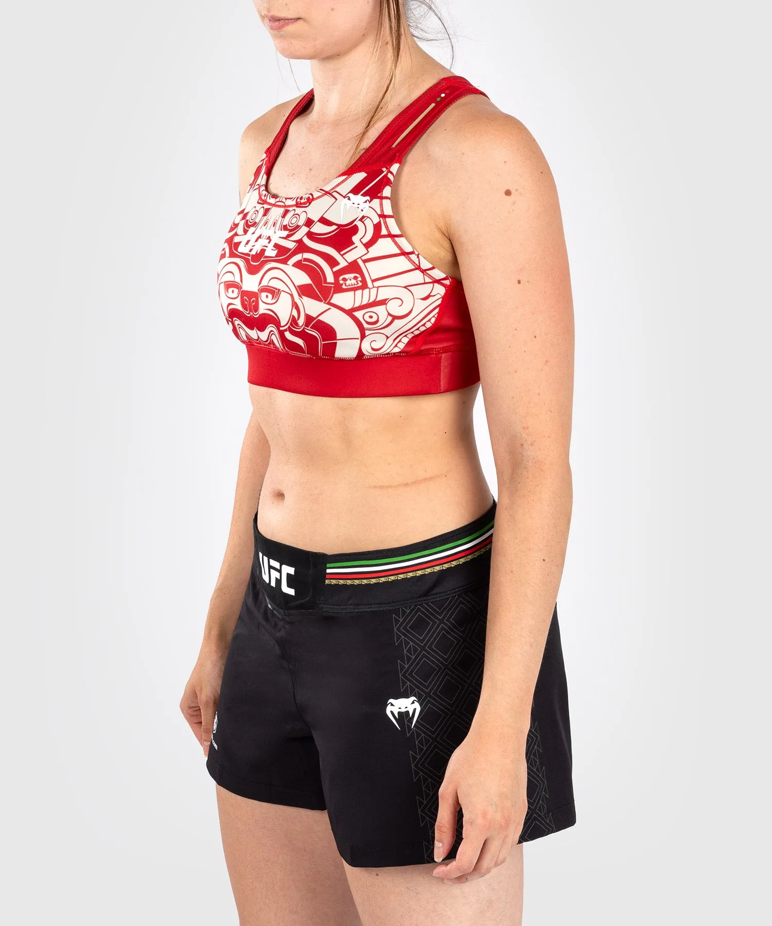 Noche UFC by Venum Authentic Fight Night Women’s Sports Bra - Red