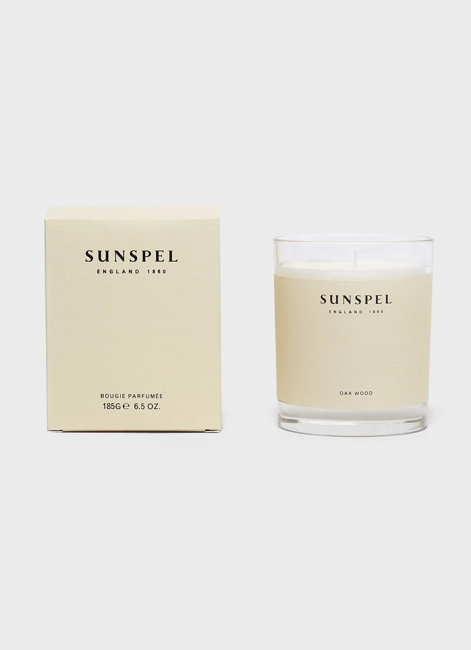 Oak Wood Candle Sunspel