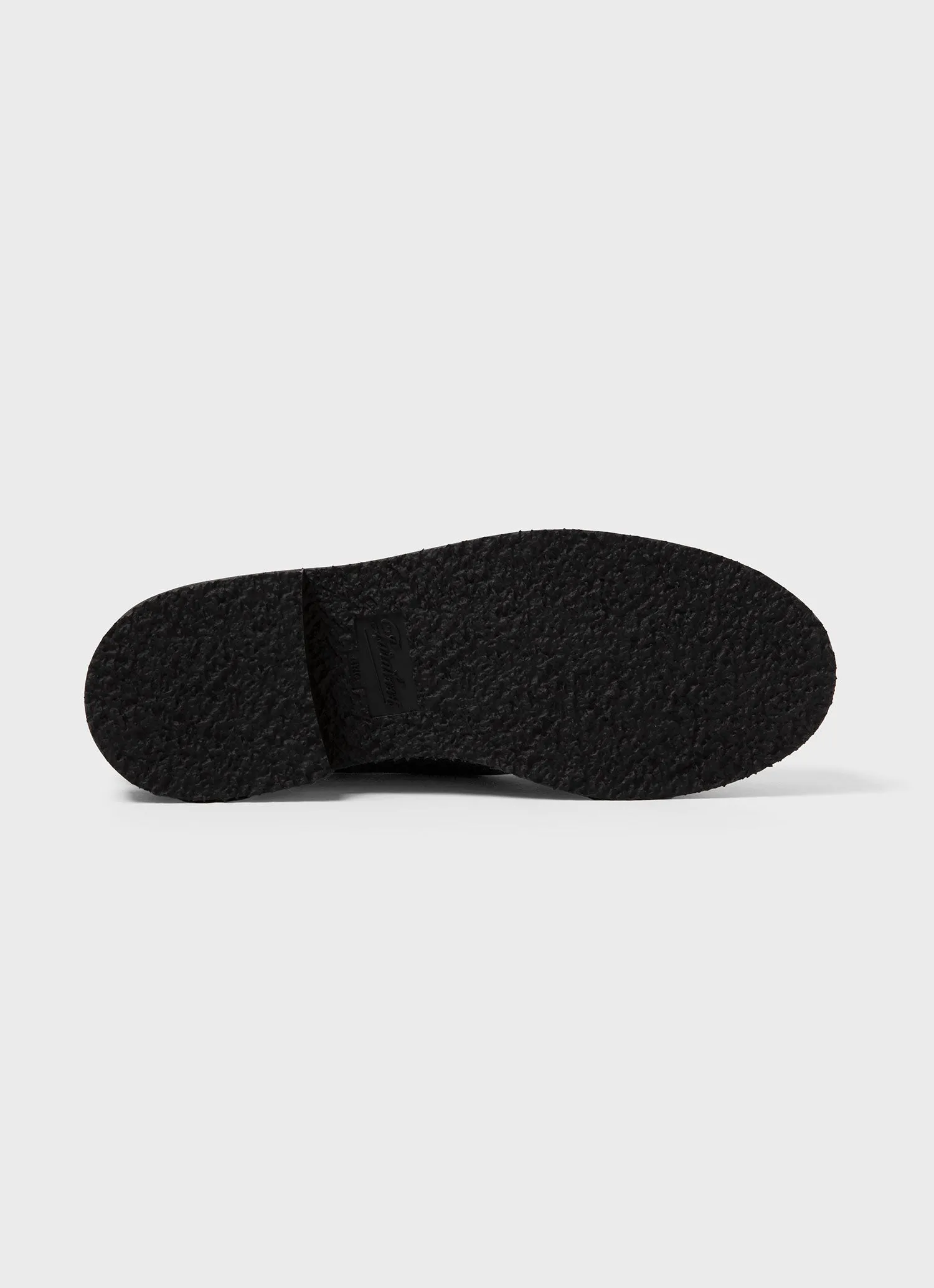 Paraboot Grained Leather Michael in Black Sunspel