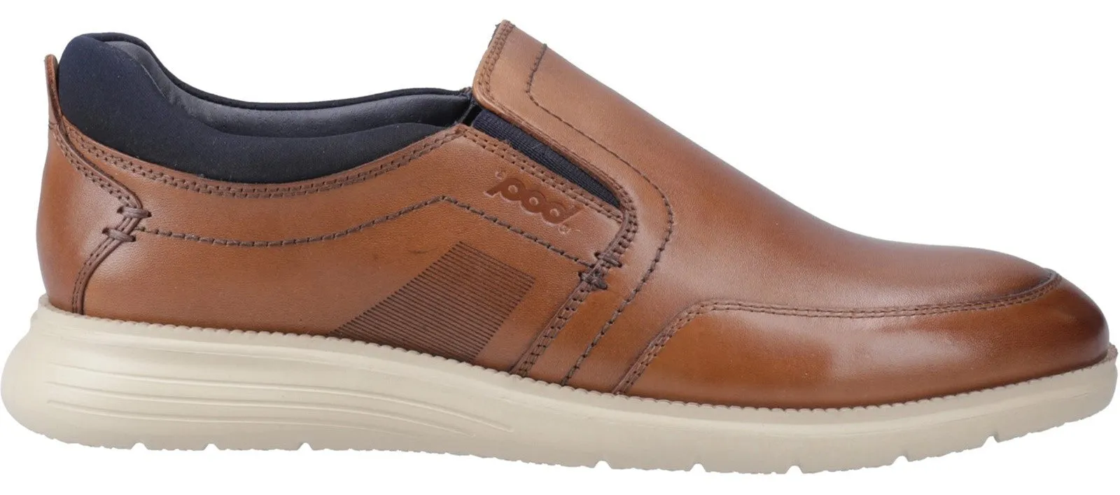 Pod Holden Mens Leather Slip On Casual Shoe