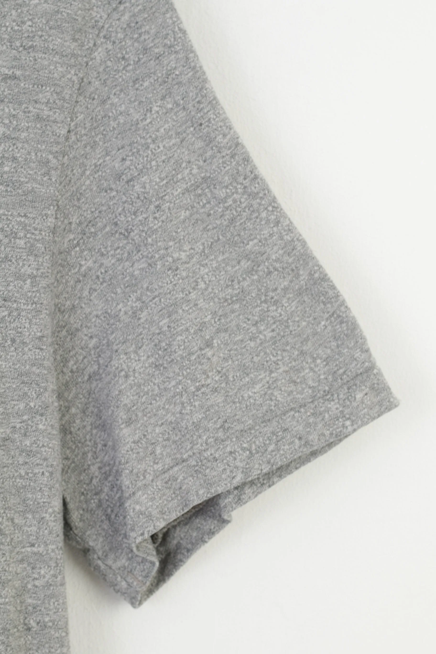 Polo Ralph Lauren Men L T-Shirt Grey Short Sleeve Cotton Vintage Top