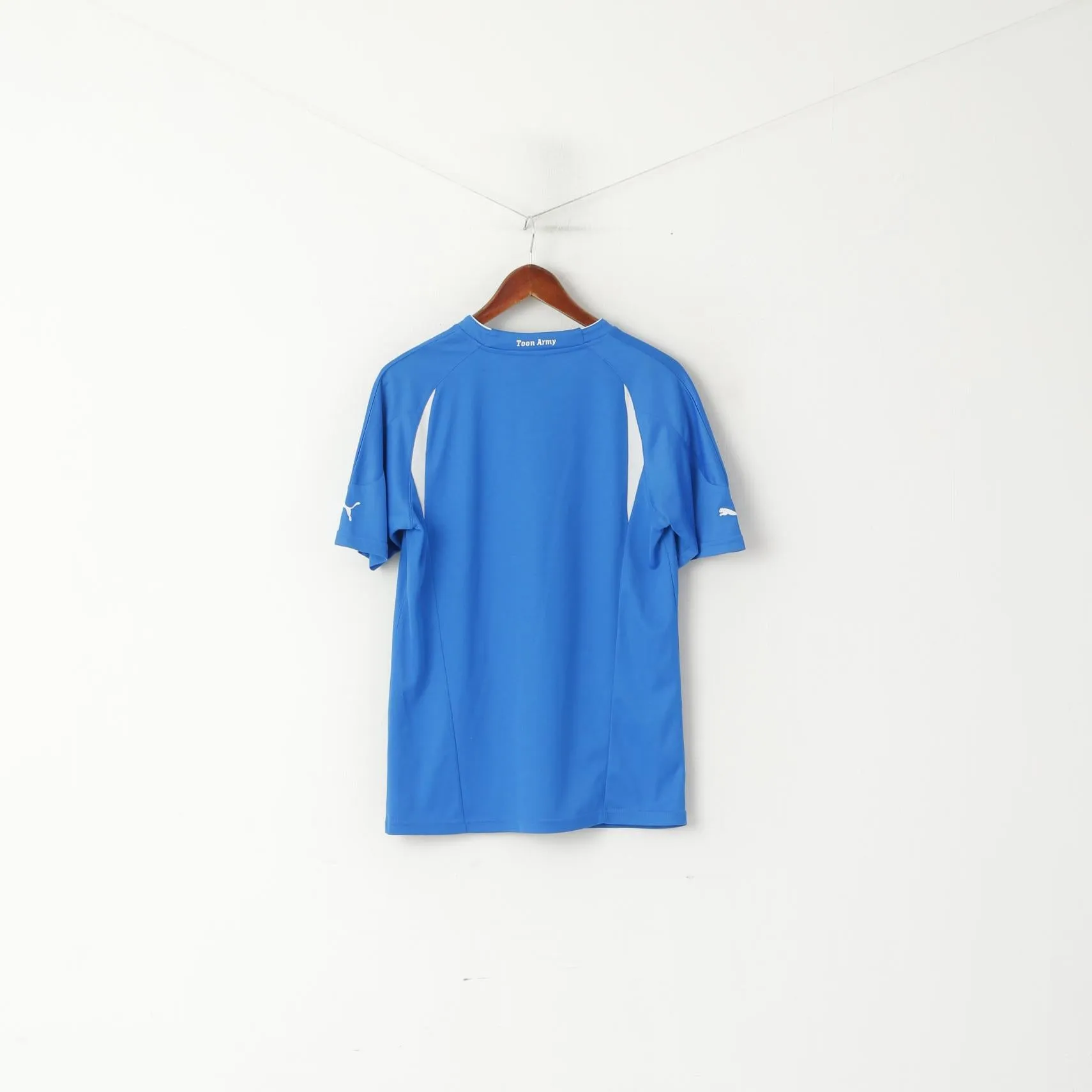 Puma Newcastle United Men S Shirt Blue Football Club Toon Army Jersey Top