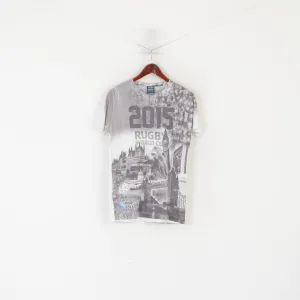 Rugby World Cup 2015 Men S Shirt Grey Graphic London IRB Licensed Sport Top