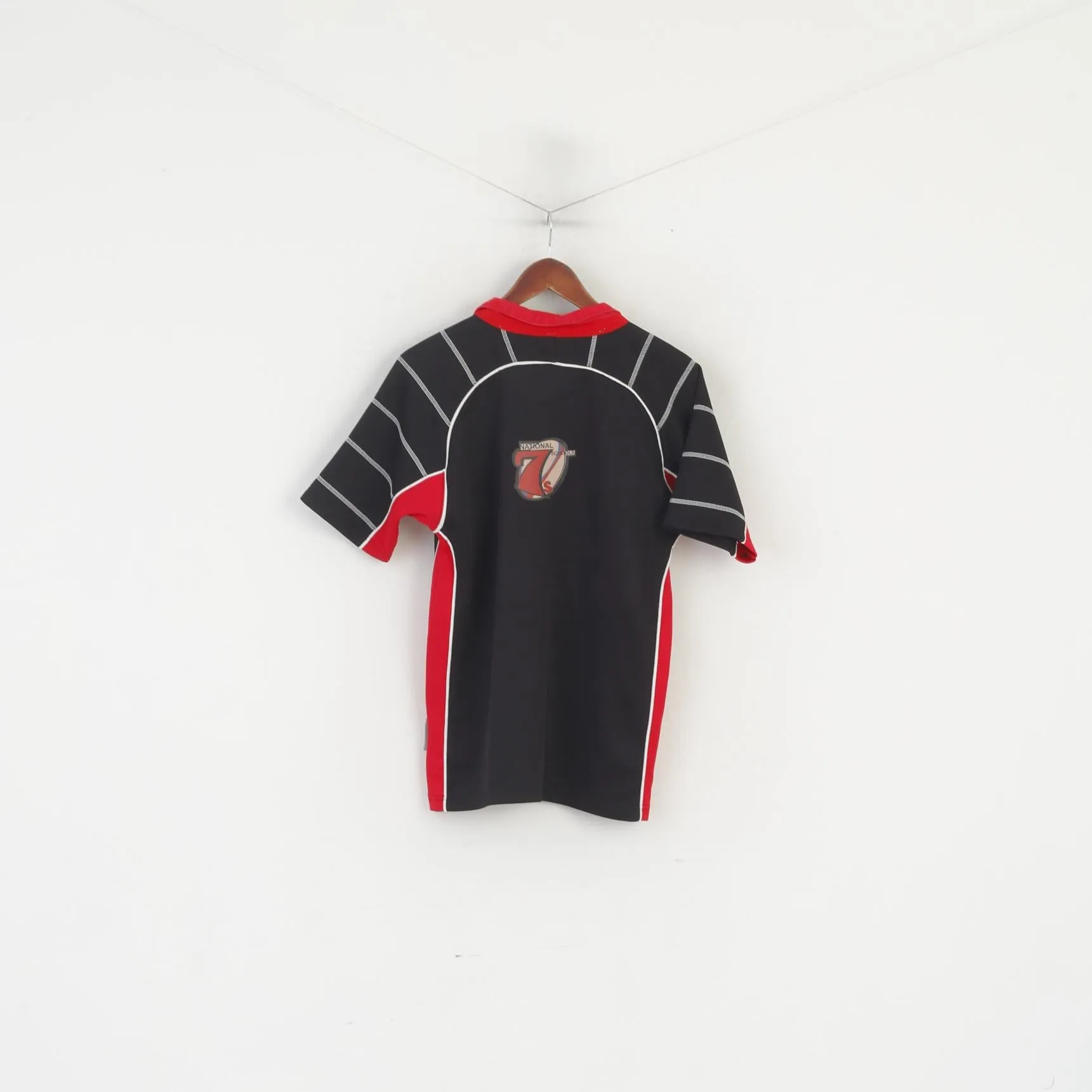 Samurai Men S Shirt Black Rugby Rosslyn Park FC London Jersey Vintage Top