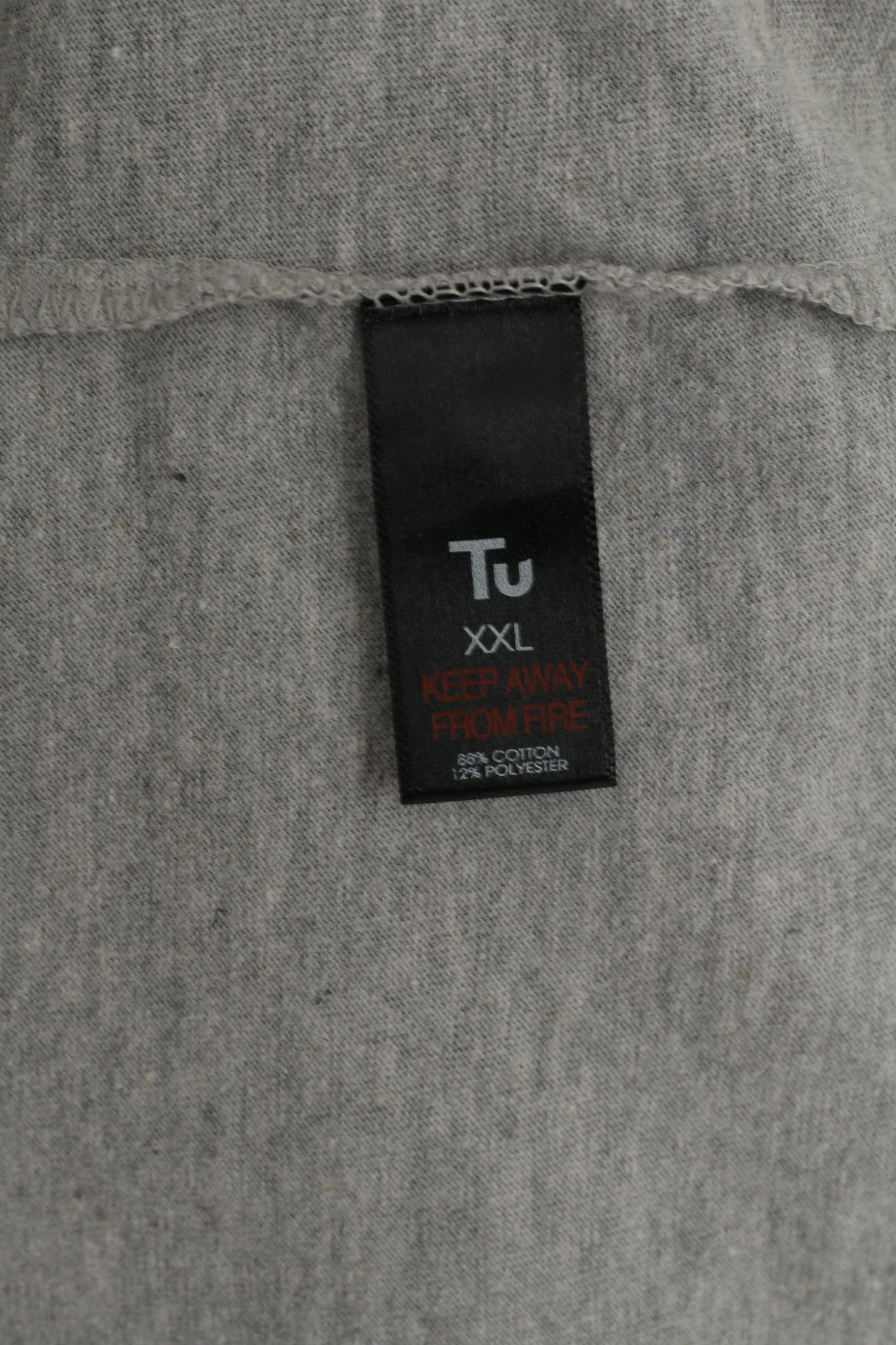 TU Star Wars Men XXL Shirt Grey Cotton Graphic Short Sleeve Basic Top
