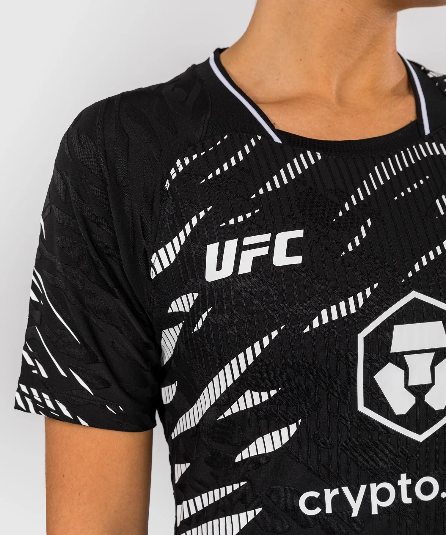 UFC Fusion by Venum Personalized Authentic Fight Night Women's Walkout Jersey - Black