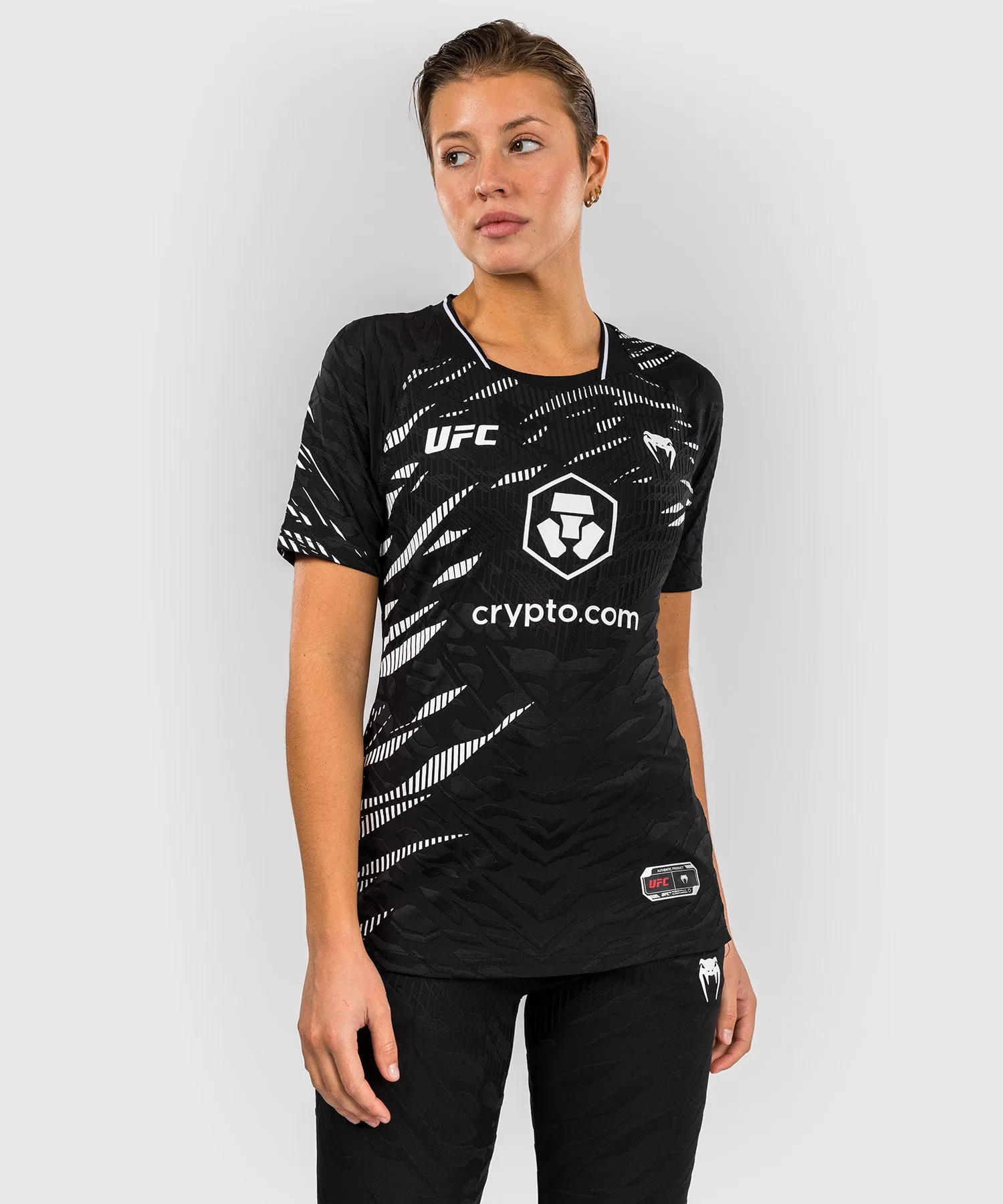 UFC Fusion by Venum Personalized Authentic Fight Night Women's Walkout Jersey - Black