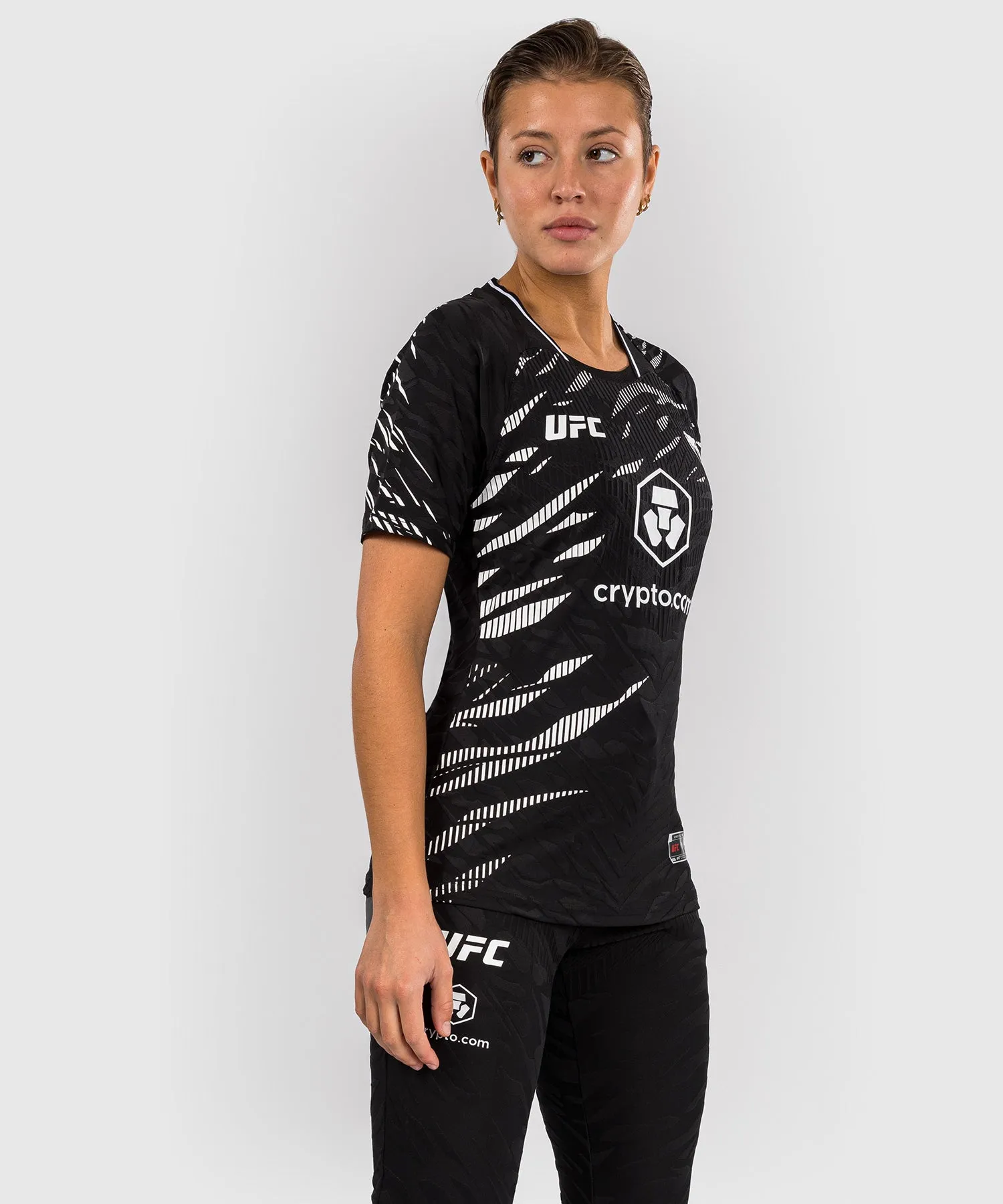 UFC Fusion by Venum Personalized Authentic Fight Night Women's Walkout Jersey - Black