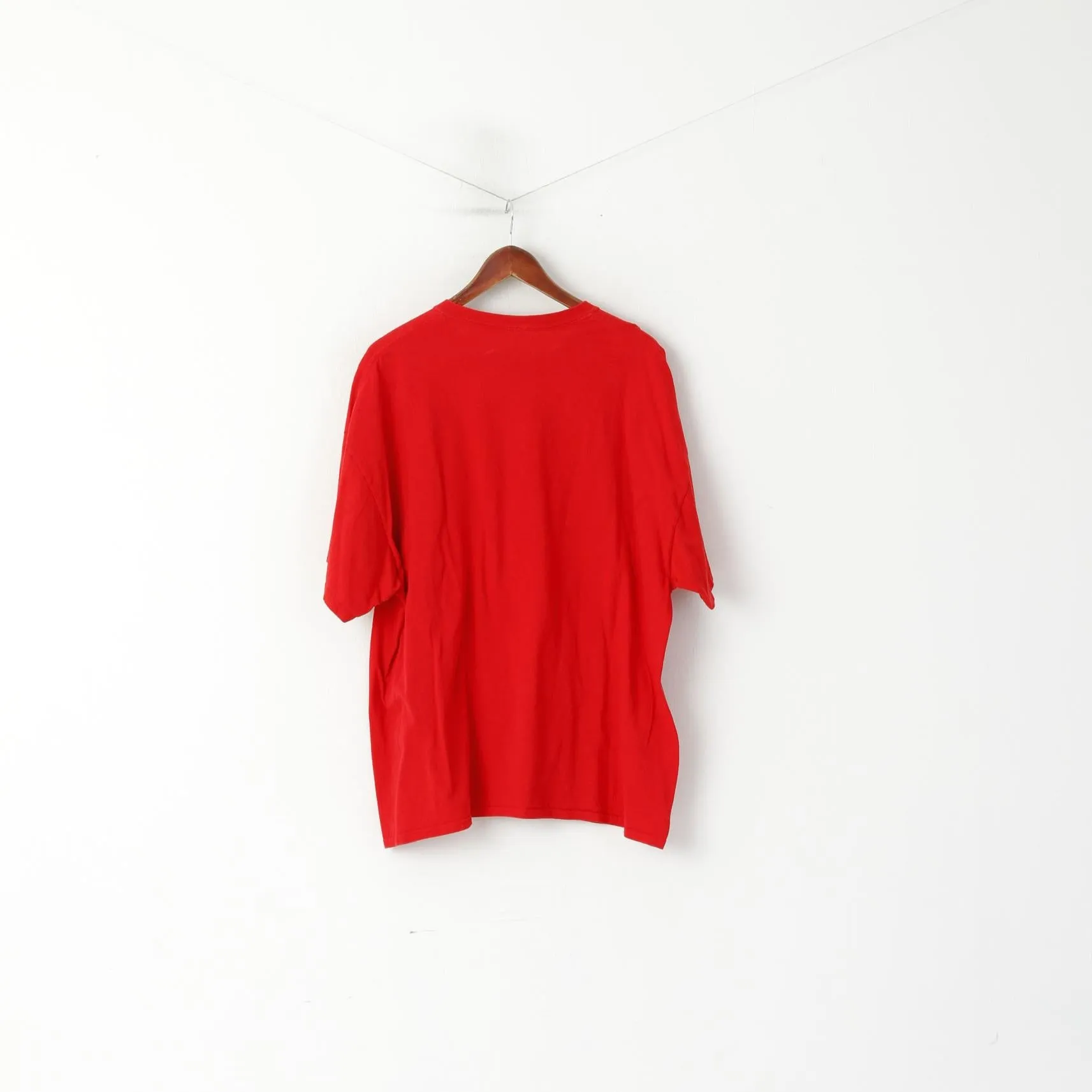 Universal Studios Men XXL T- Shirt Red Cotton Are You Ready To Get Duffed Top