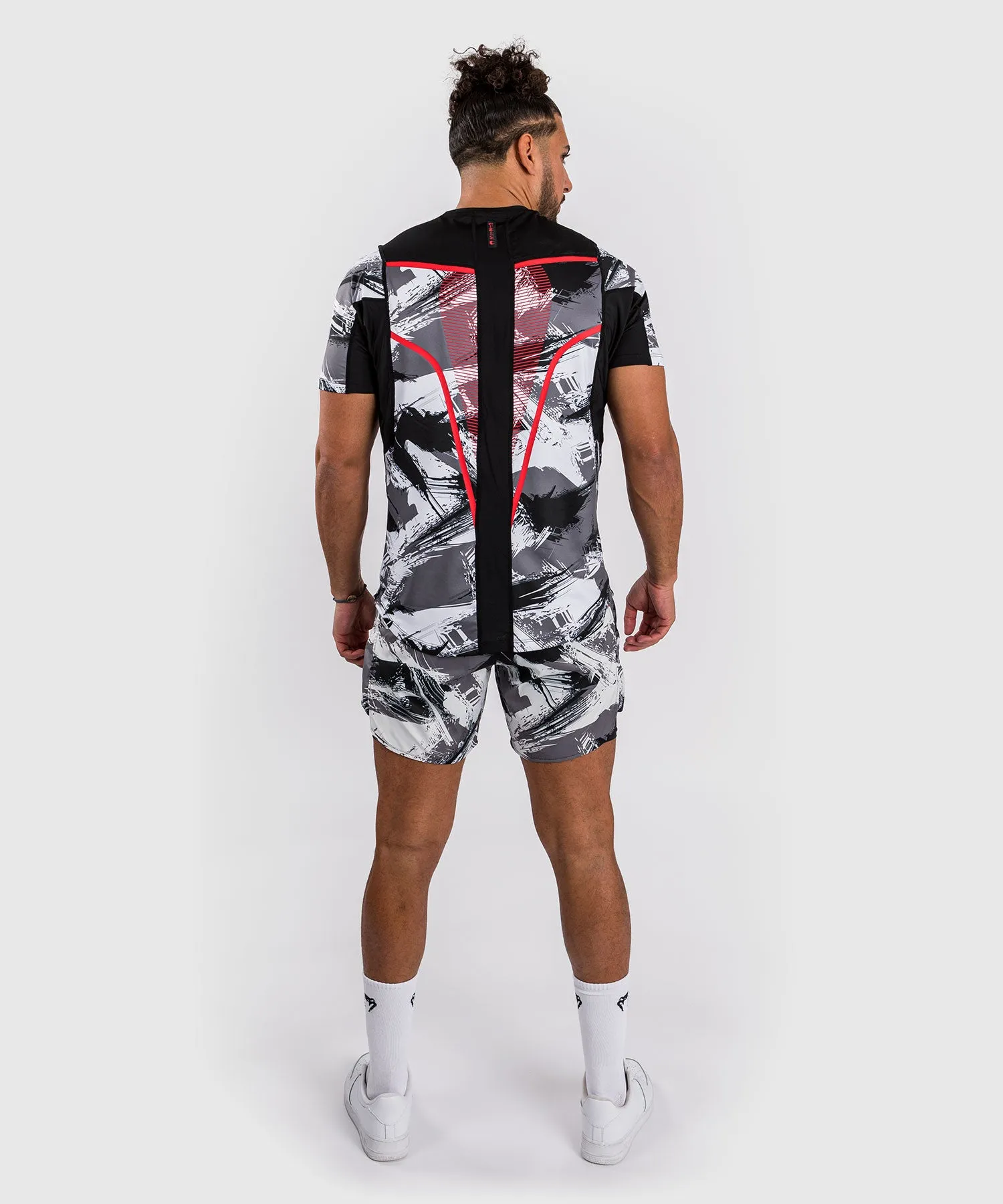 Venum Electron 3.0 Dry-Tech t-shirt - Grey/Red
