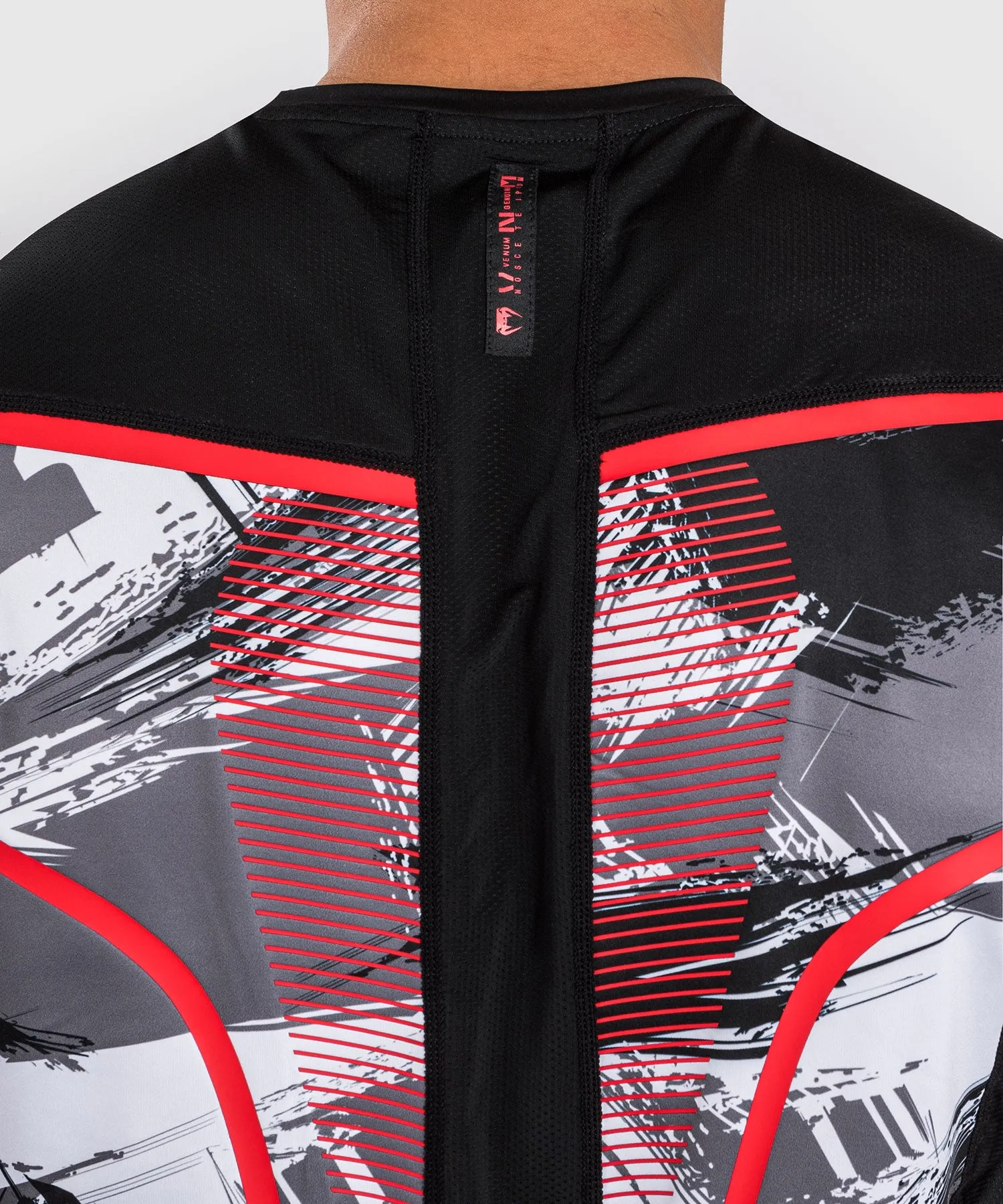 Venum Electron 3.0 Dry-Tech t-shirt - Grey/Red