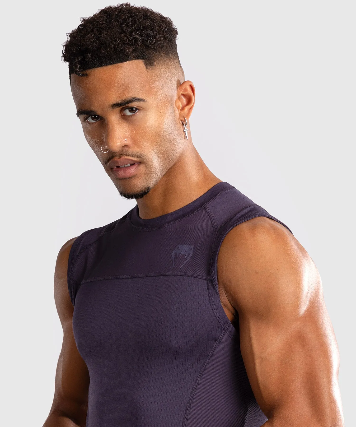 Venum G-Fit Air Men's Sleeveless Rashguard - Deep Purple