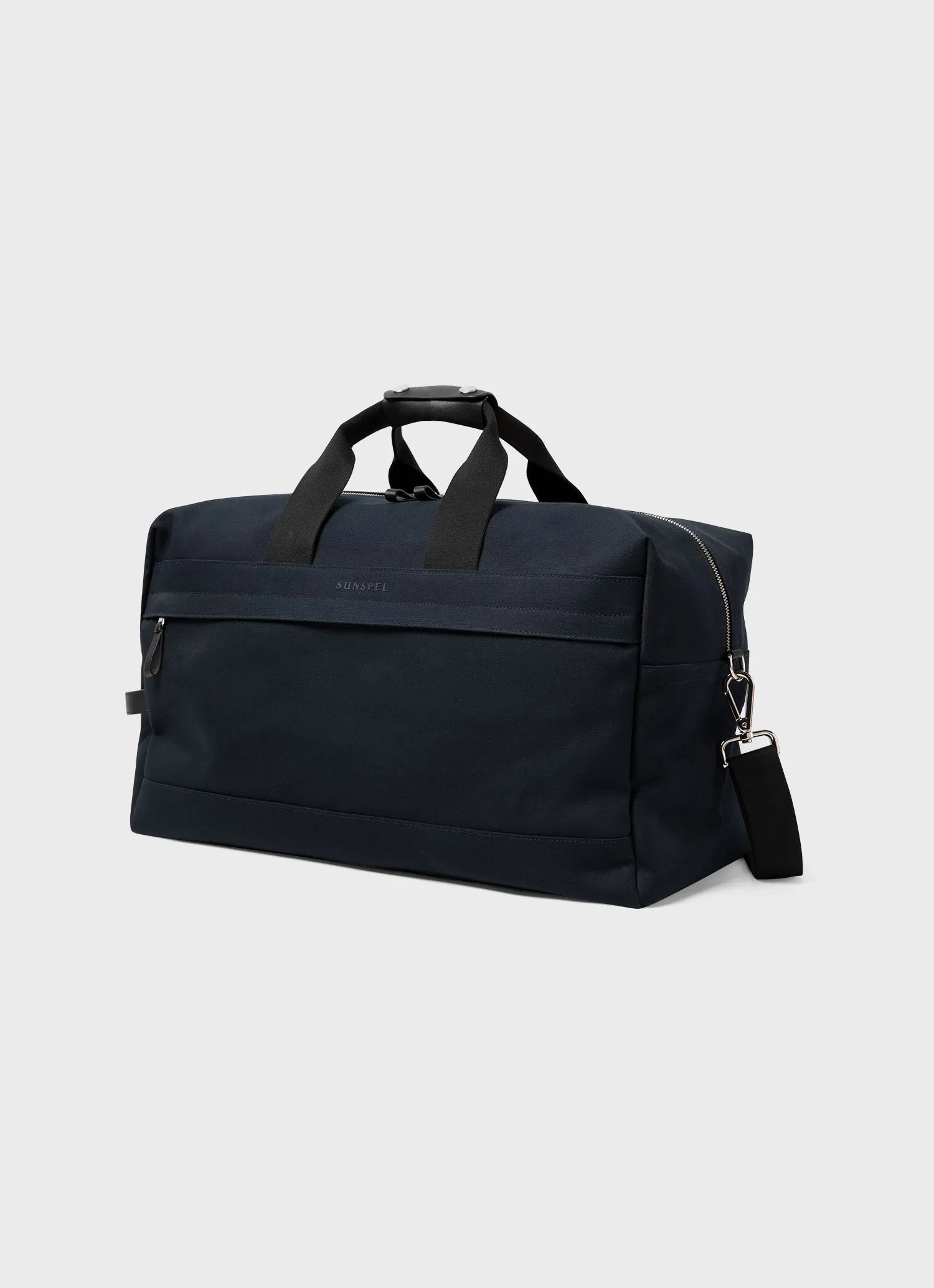 Weekend Bag in Navy Sunspel